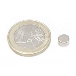 Imán Disco 6mm x 4mm