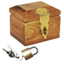 Cajita Anillo de Madera