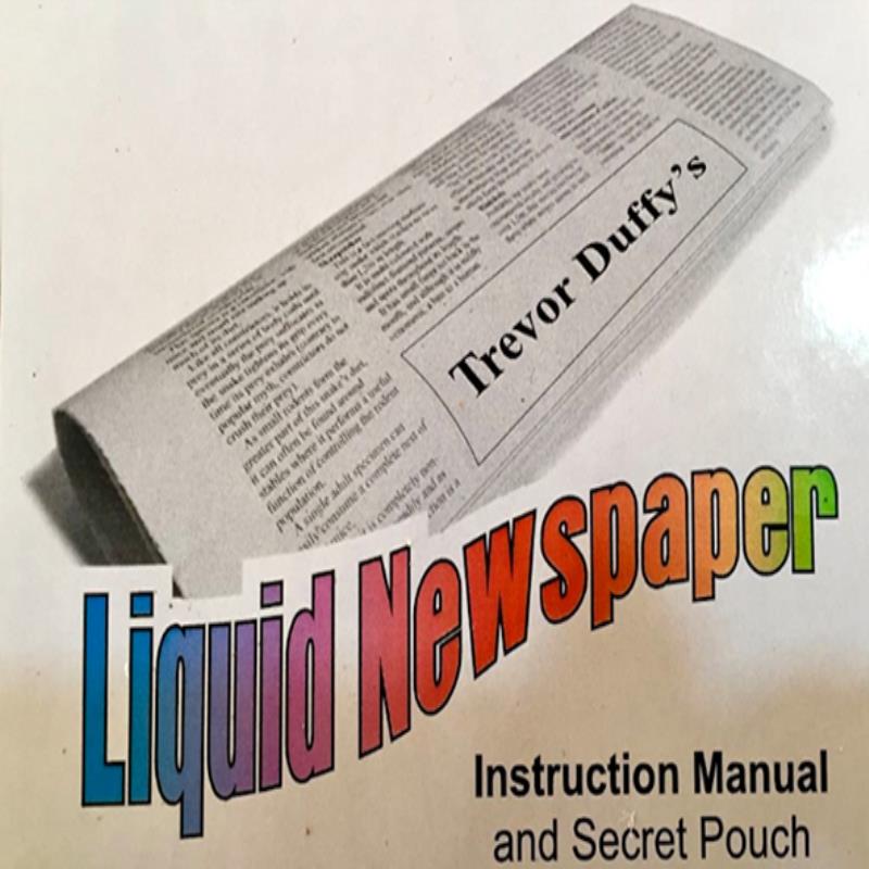 Agua al Periódico - Gimmick
